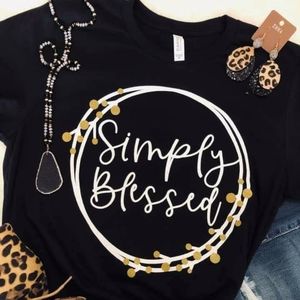 SIMPLY BLESSED TEE